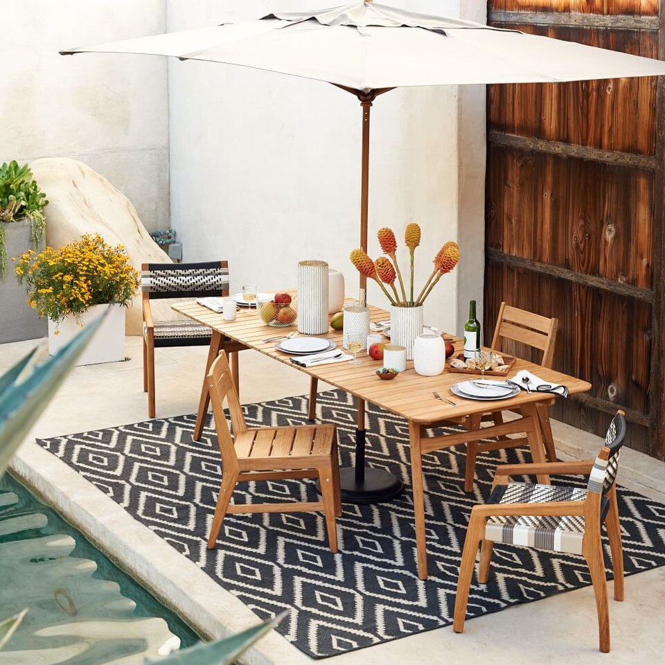 Outdoor Slope Dining Chair | west elm Australia